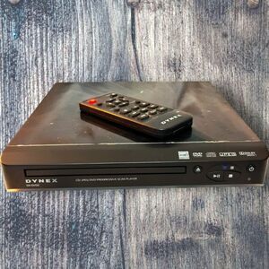 Dynex Black DX-DVD2 DVD Player with Remote Tested Working